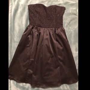 H&M Lace top little black dress